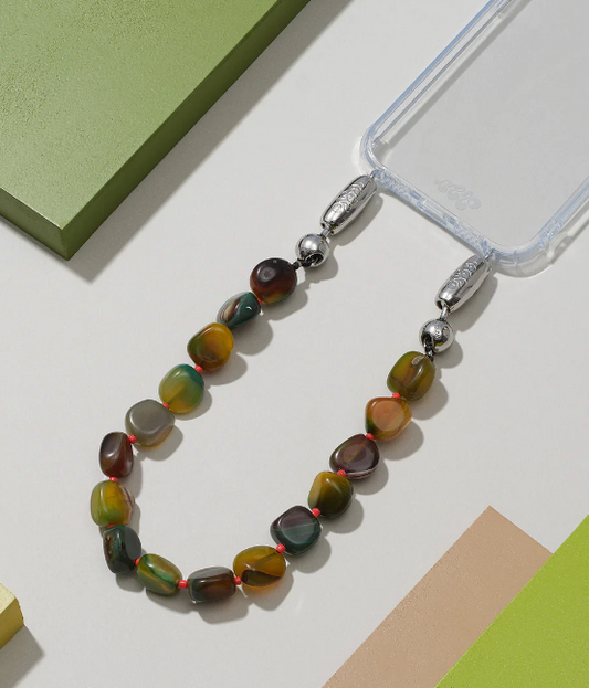 Ossa Large Cut Gemstone Wristlet