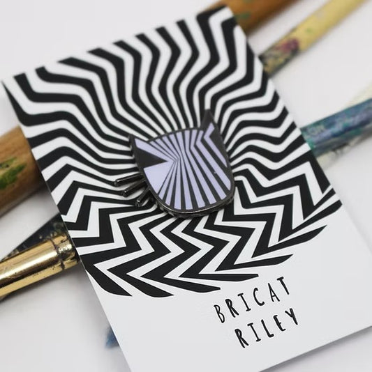 Bricat Riley Cat Artist Pin