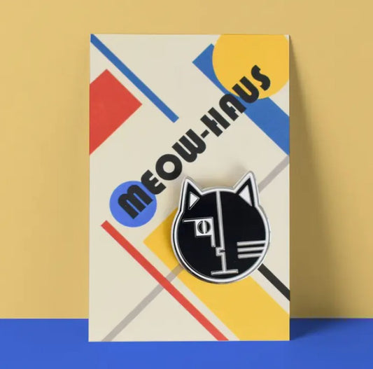 Meowhaus Cat Artist Pin