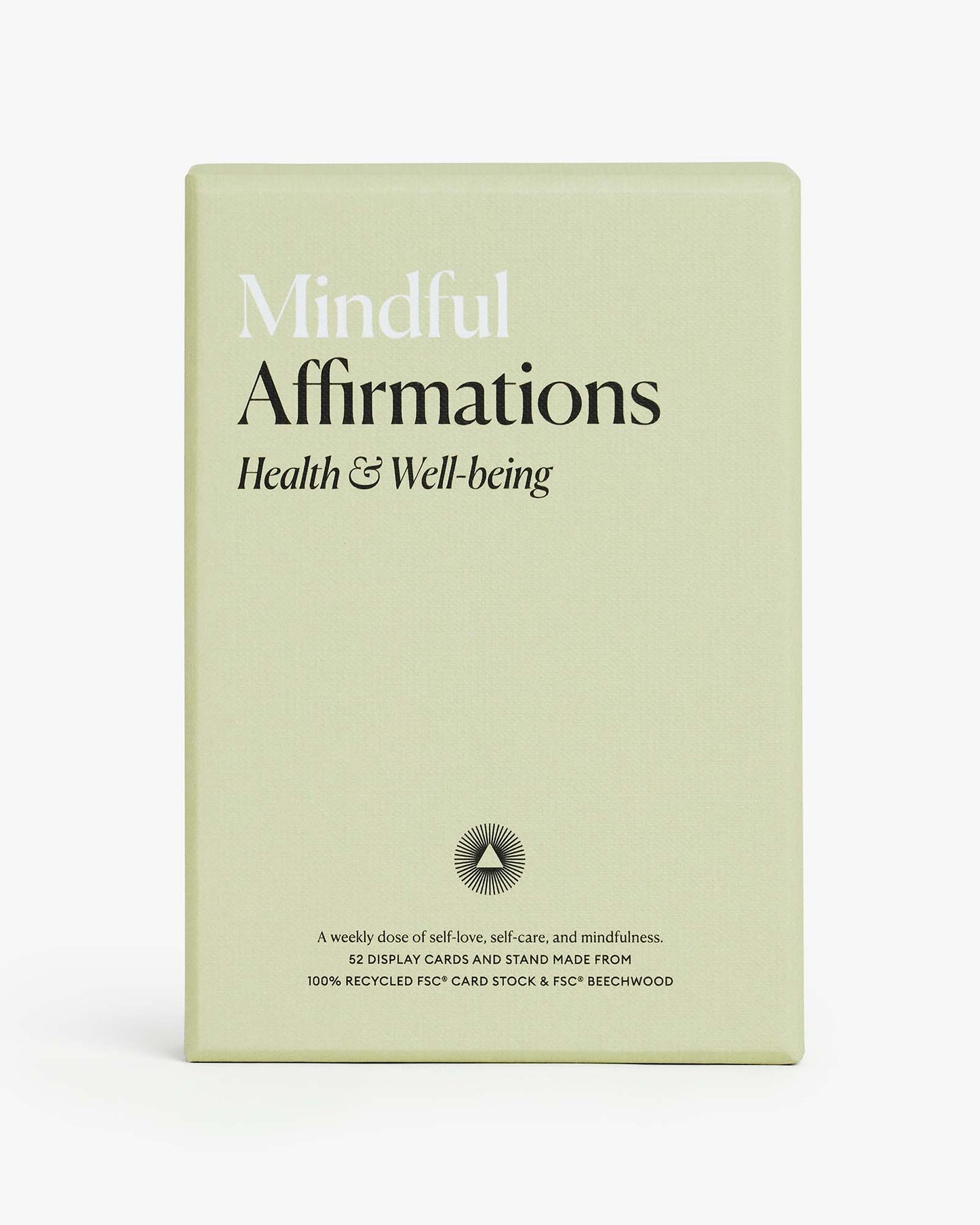 Mindful Affirmations Health & Wellbeing, Display Cards Gift