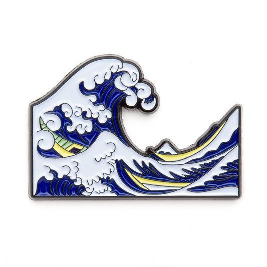 Pin - Great Wave - Hokusai