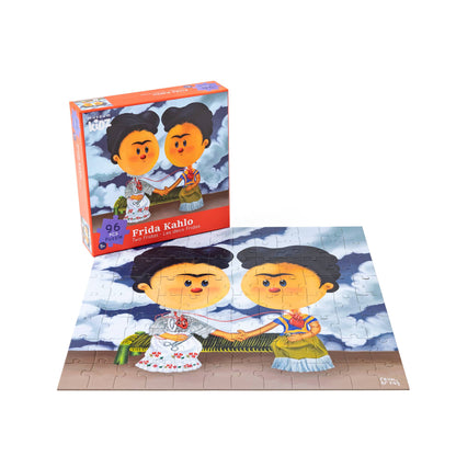 Puzzle - Frida Kahlo - Two Fridas - 96 pcs - Museum Kidz