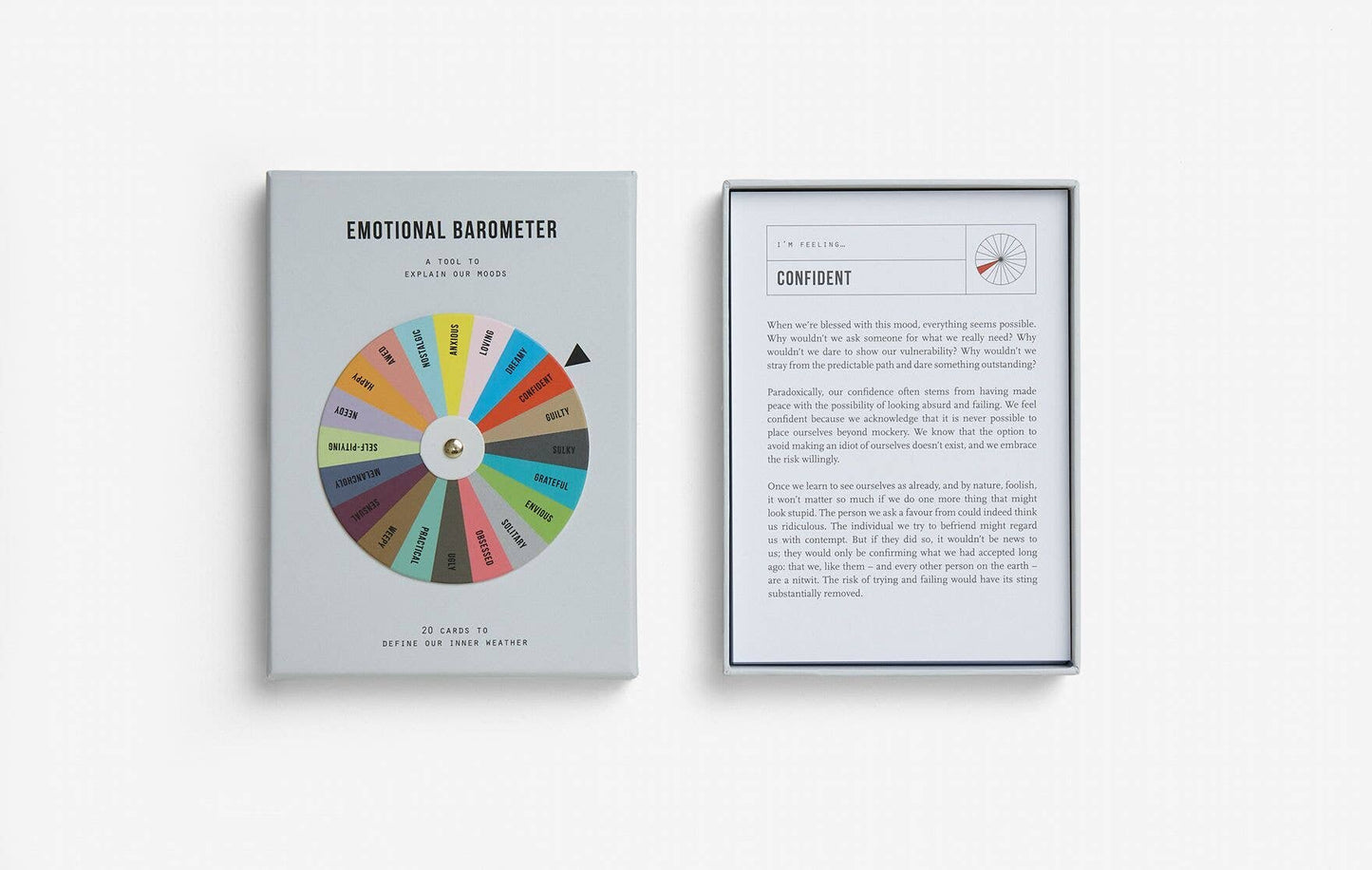 Emotional Barometer, Mood Tracker Cards