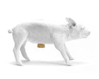 bank in the form of a Pig - matte white