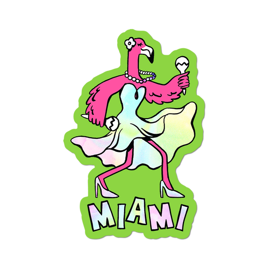 Miami - Die-Cut Sticker