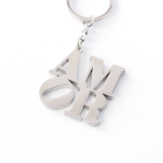 Amor Keychain - Silver