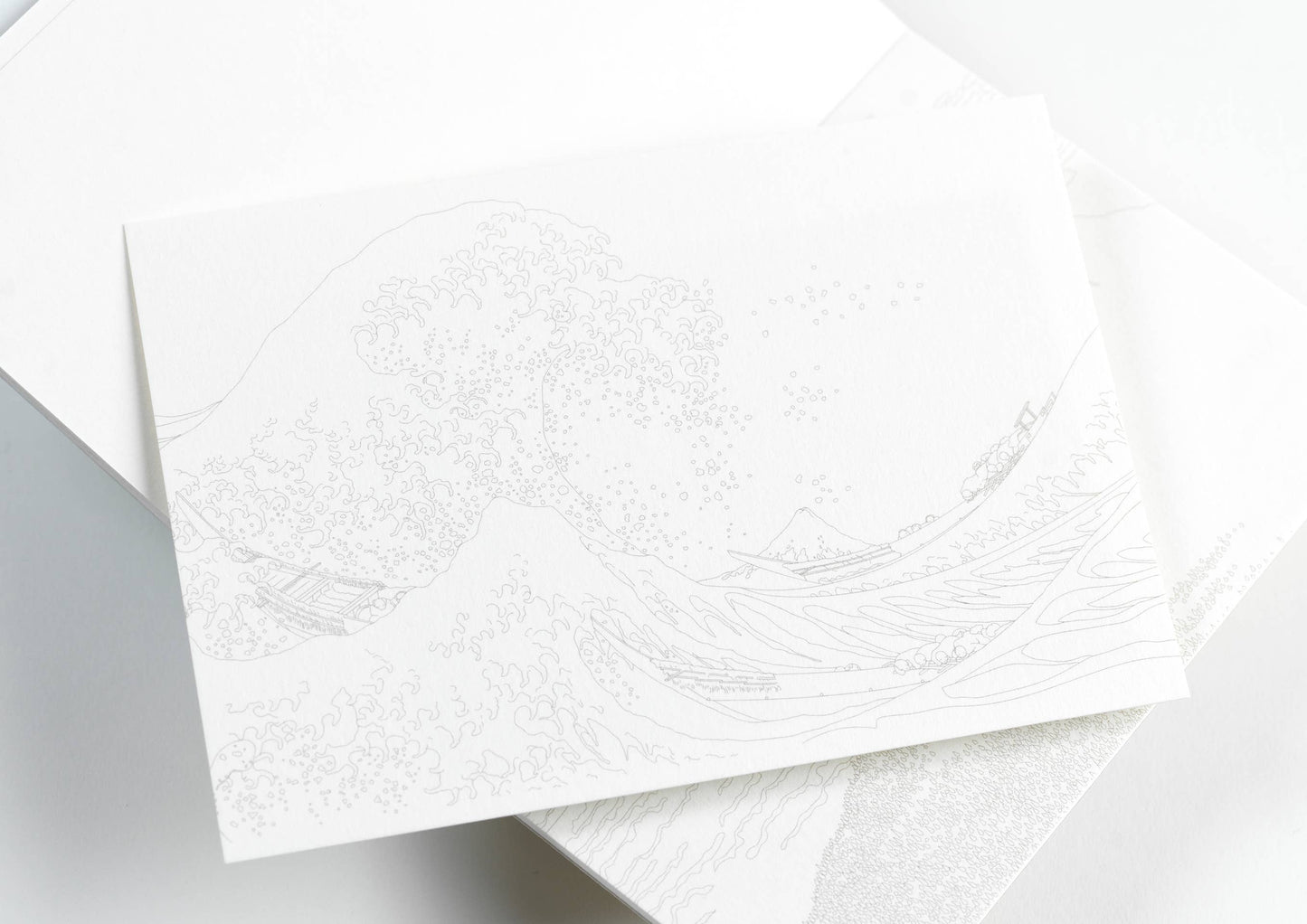 Japan Watercolour Postcard Book