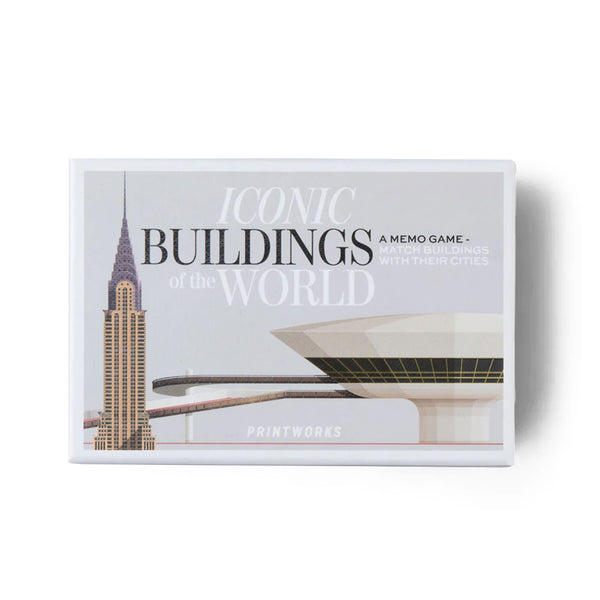 Iconic Buildings of the World Memory Card Game
