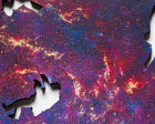 infinite galaxy puzzle (236 pieces)