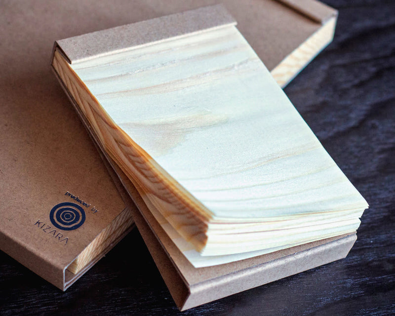 wood sheet memo pad