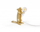 mouse lamp gold step
