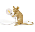 mouse lamp gold mac