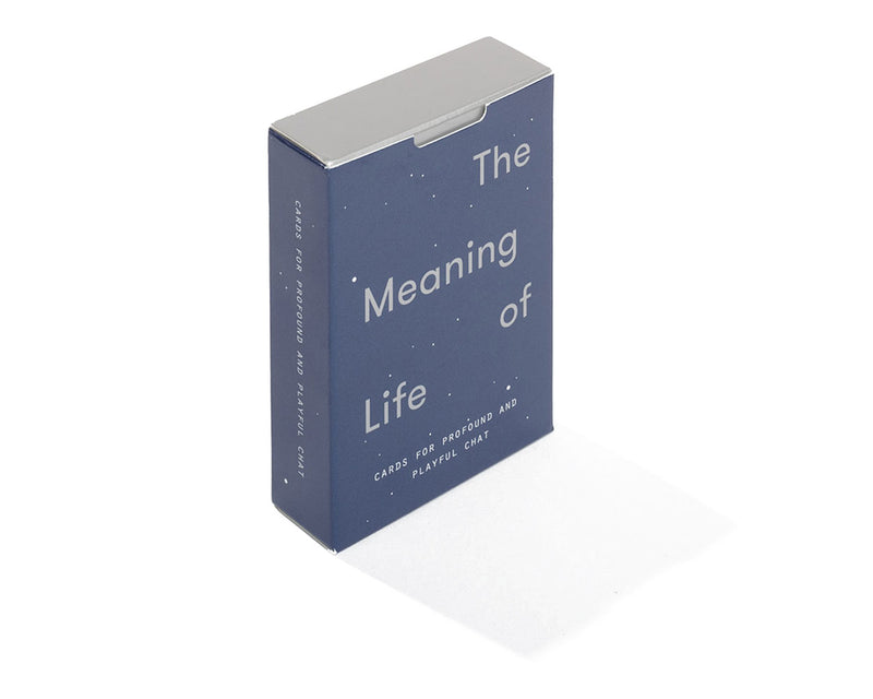 The meaning of life cards