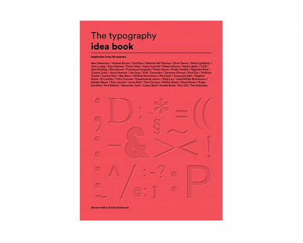 Typography idea book